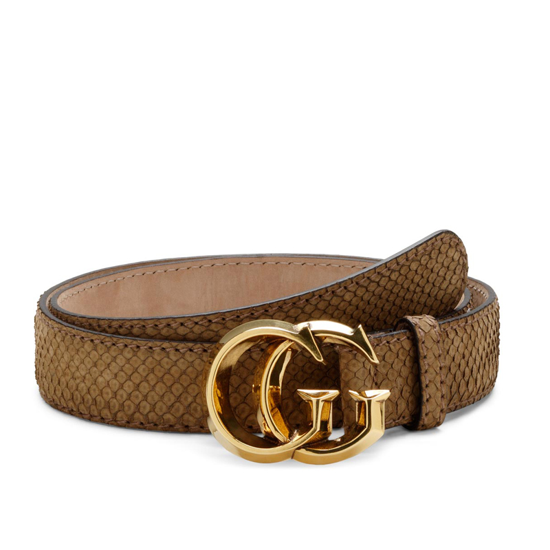 belt with running GG buckle