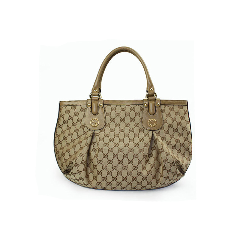 'scarlett' large tote with studded interlocking G