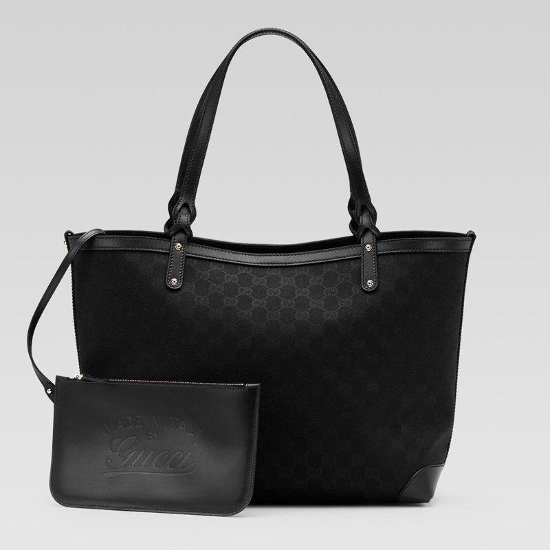 'gucci craft' medium tote with detachable pocket