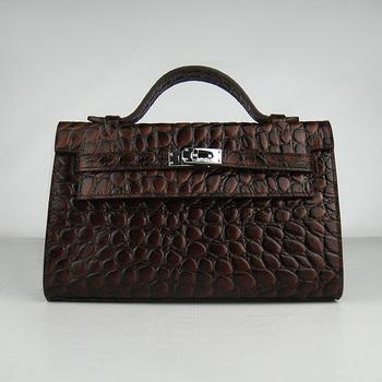 Hermes Kelly 22CM Dark Stone Stripe