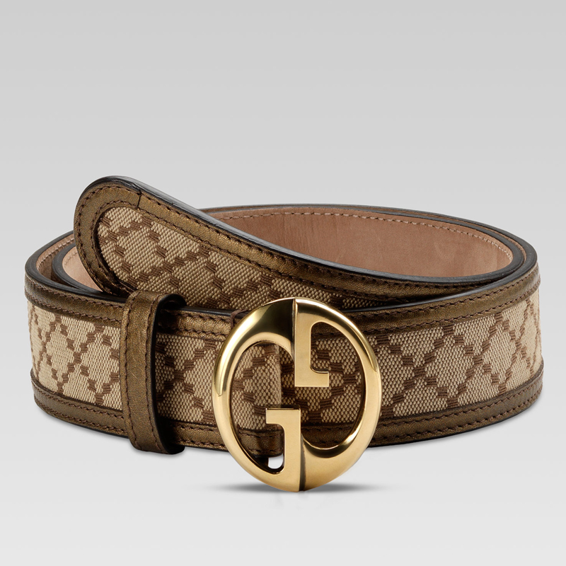 belt with double G buckle