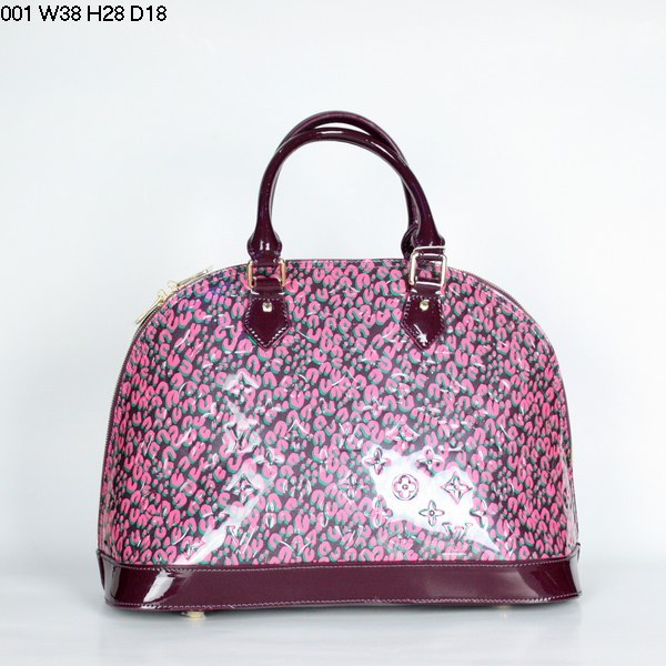 Louis Vuitton Monogram Vernis Alma MM M91611 Purple