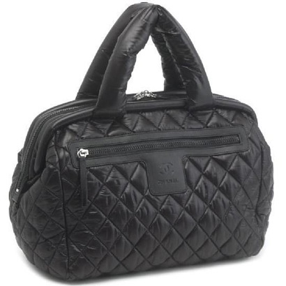 Chanel A49503 Y06883 94305 Coco Cocoon Satchel Noir