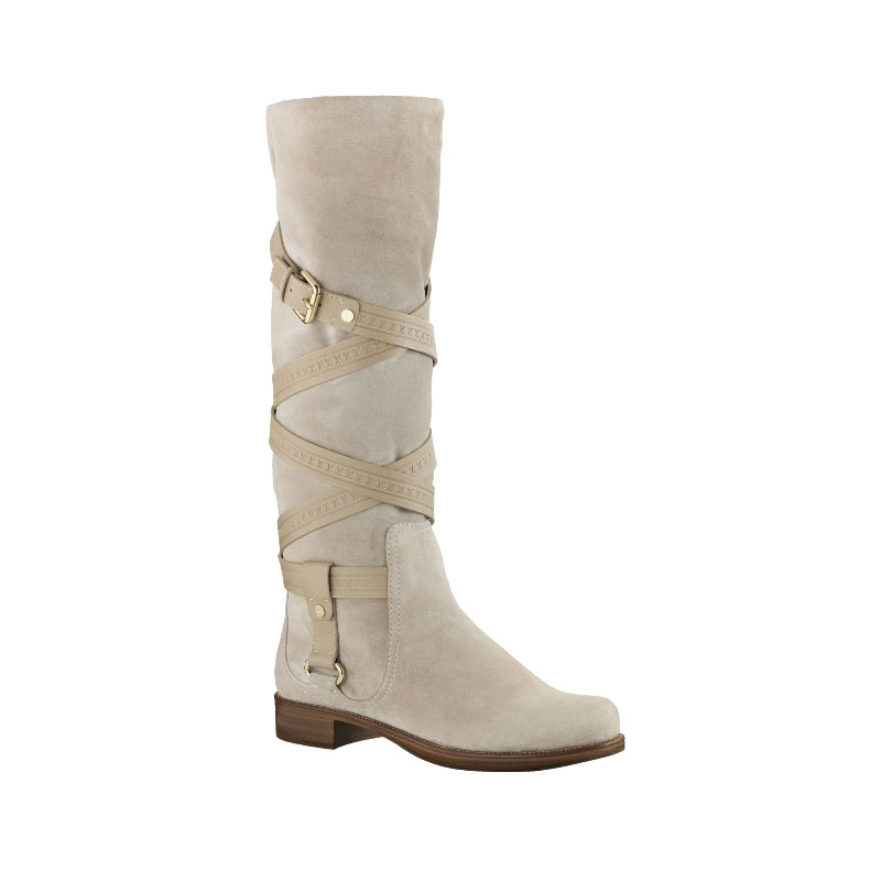 WILL YOU... HIGH BOOT IN SUEDE CALF LEATHER