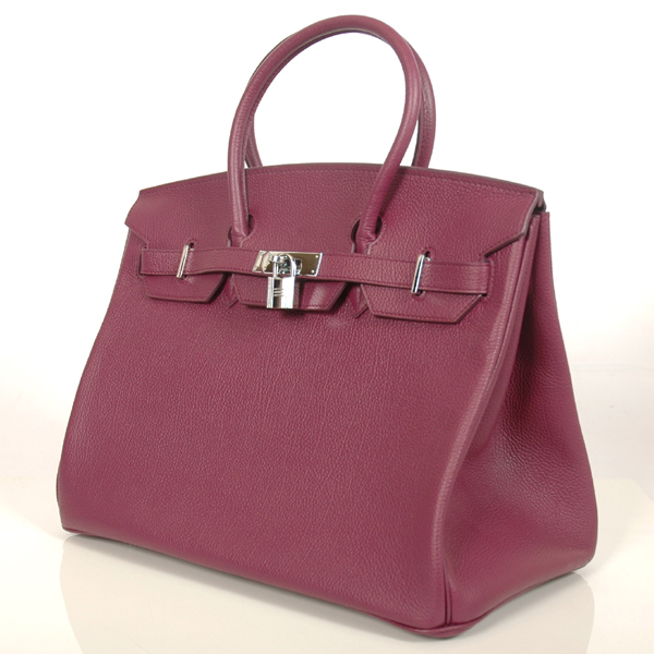 Hermes Birkin togo leather 35CM Modena togo(Silver)