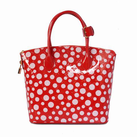 Louis Vuitton Yayoi Kusama Lockit M40600 Red