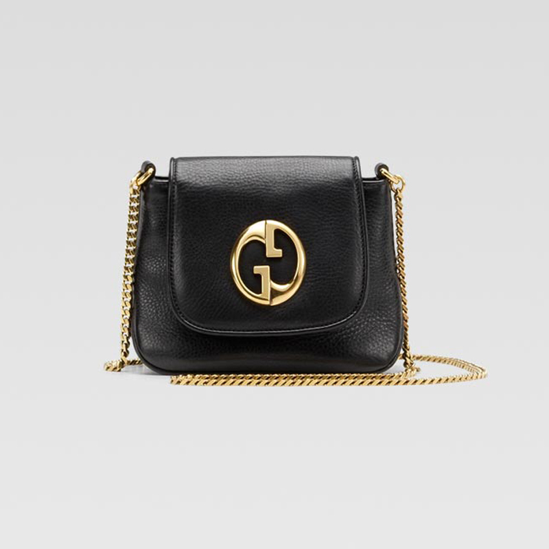 'gucci 1973' small shoulder bag with oval GG ornam