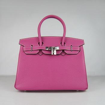 Birkin 30CM Peach (silver)