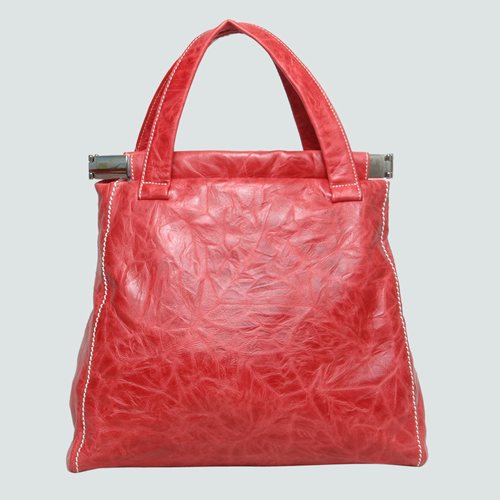 Miu Miu Oil Leather Tote Bags 90281B Red