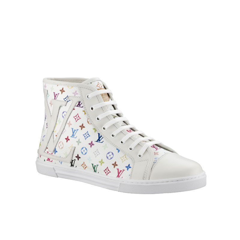 PUNCHY SNEAKER BOOT IN MONOGRAM MULTIColorE CANVAS