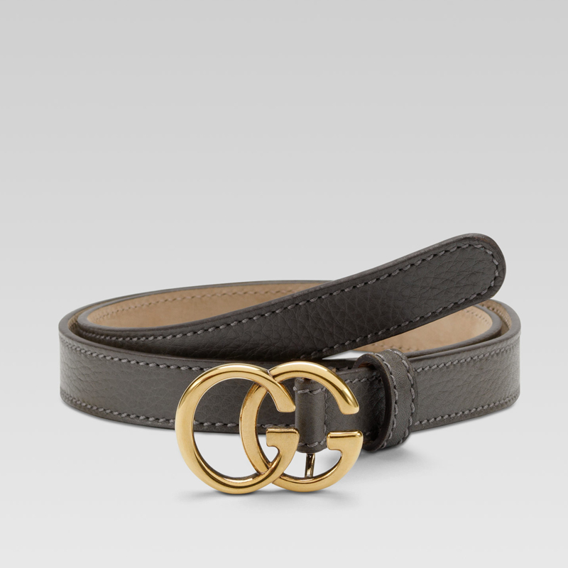 belt with double G buckle