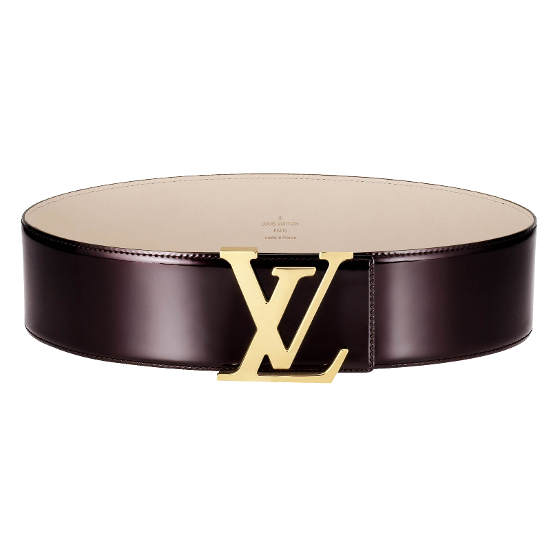 LV INITIALES VERNIS BELT