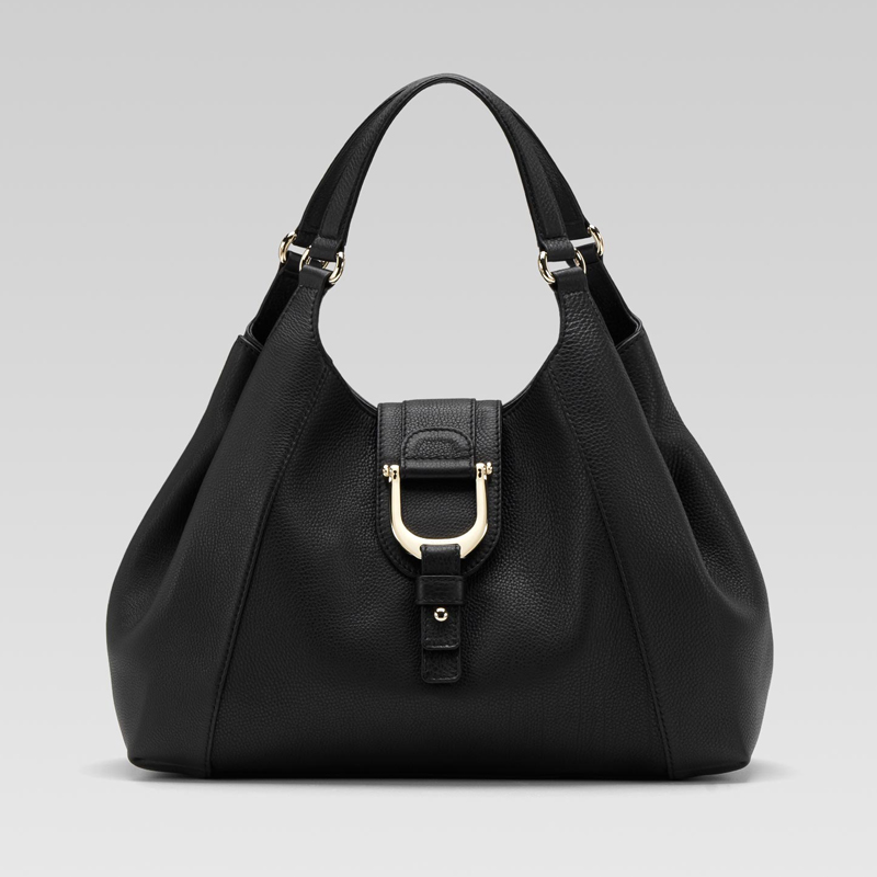 'greenwich' medium shoulder bag with stirrup detai