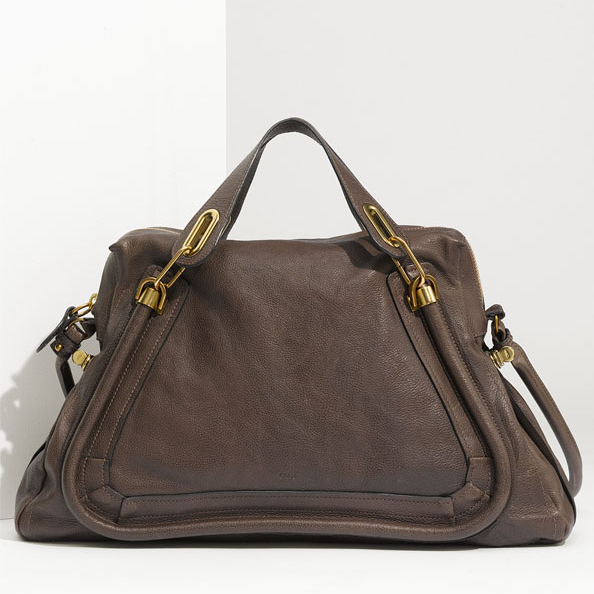 Chloe 'Paraty - Large' Calfskin Leather Satchel