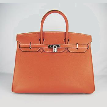 Hermes 40CM Orange (silver)