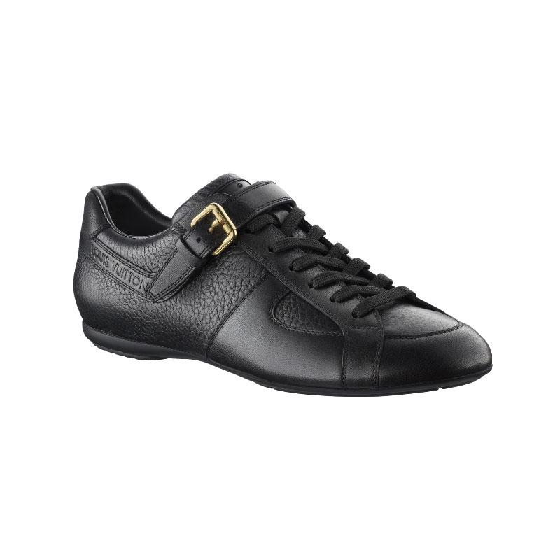 GLOBE TROTTER SNEAKER IN CALF LEATHER