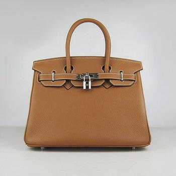 Birkin 30CM Light Coffee (silver)