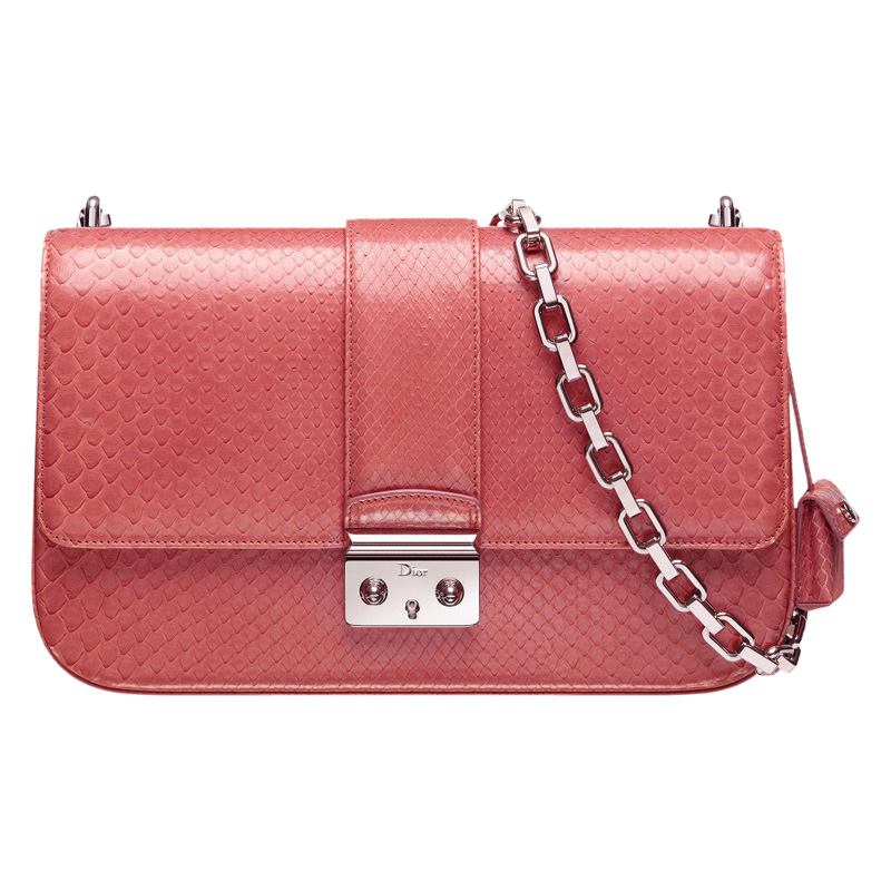 Jaipur pink python 'Miss Dior' bag