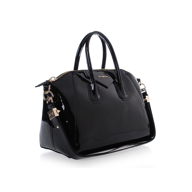 Givenchy Black plain paint  Leather Bag  9981