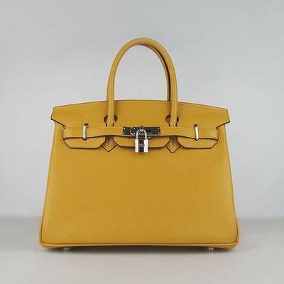 Birkin 30CM Yellow (silver)