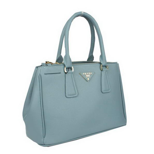 Prada Saffiano Classic Tote Bag BN1801 Blue