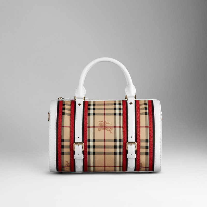 MEDIUM HAYMARKET BELTED BOWLING BAG