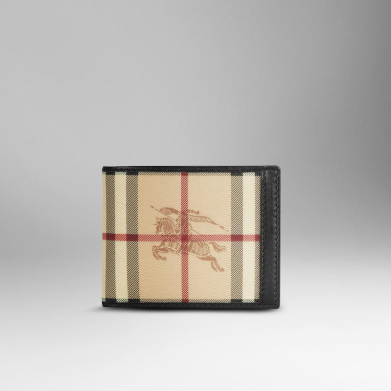 Haymarket check wallet