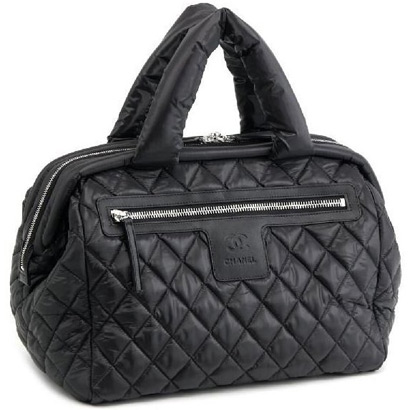 Chanel Coco Cocoon A49502 Y06883 94305 Satchel Noir