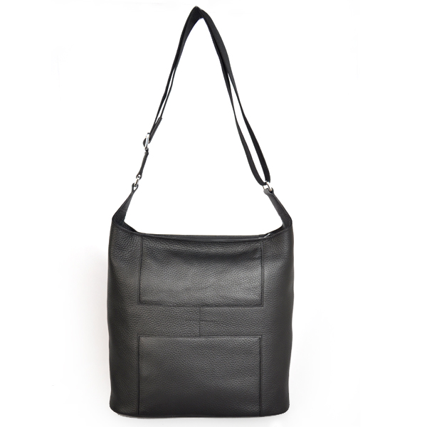 Hermes Good News Bag clemence leather in Black