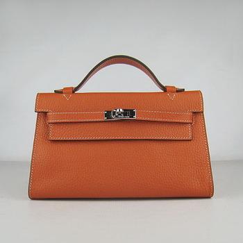 HERMES 22CM H008 Orange(Silver)