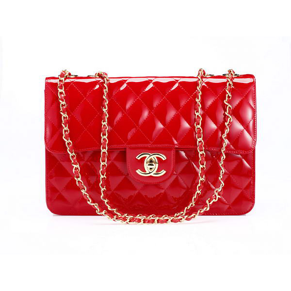 Chanel Classic Large Flap Bag A48022 Red