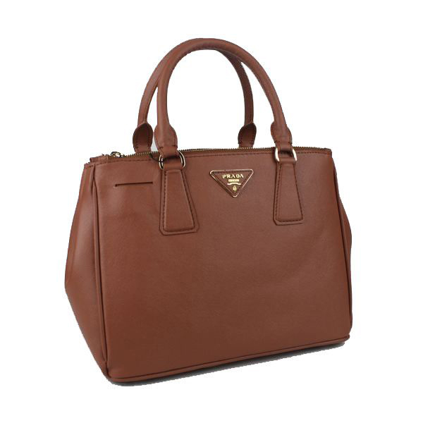 Prada Saffiano Classic Tote Bag BN1801 Tan