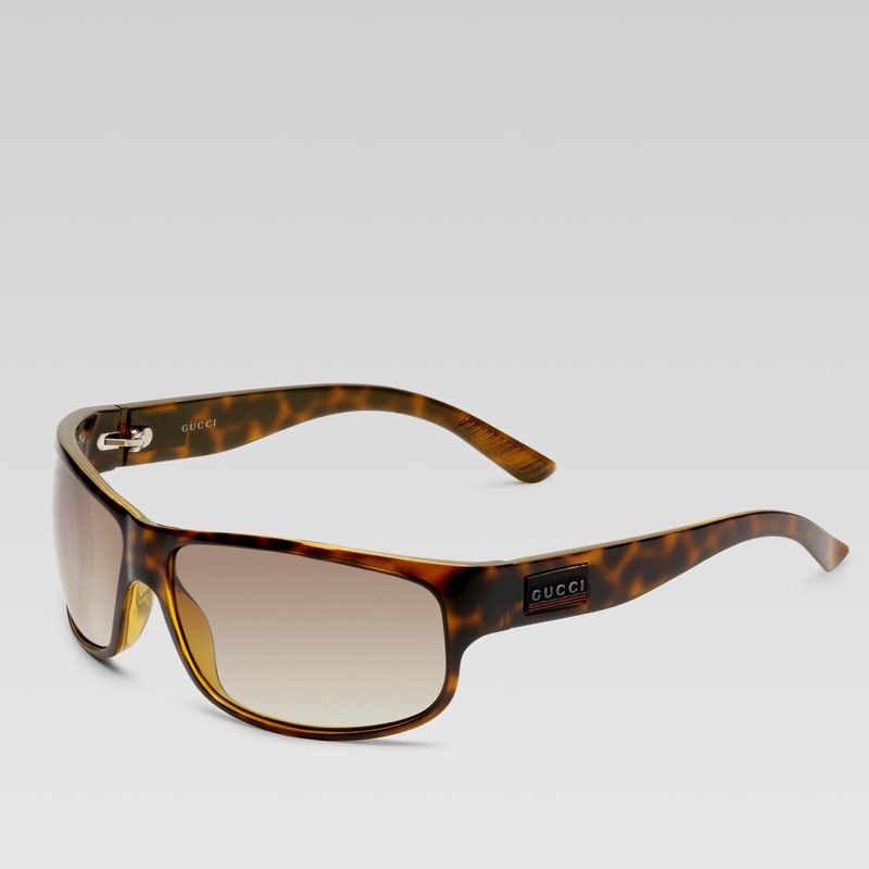 small rectangle frame sunglasses with gucci logo a