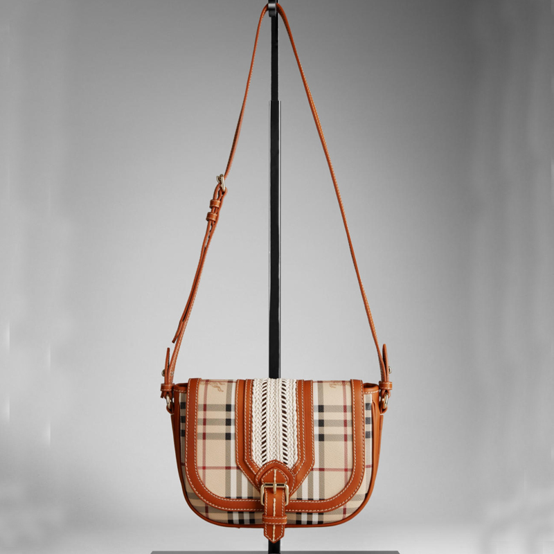 SMALL WOVEN ROPE CROSSBODY BAG