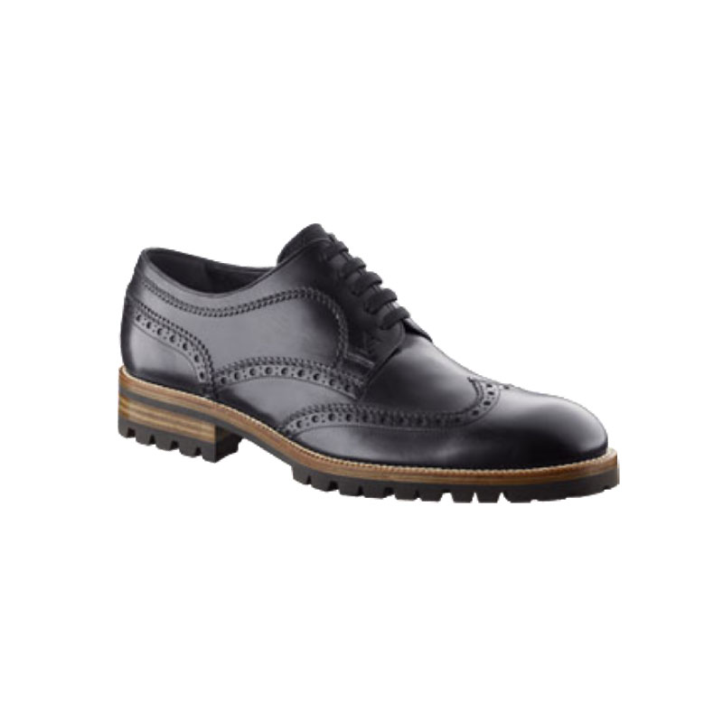 DISCOVERY DERBY IN CALF LEATHER AND DAMIER GEANT C