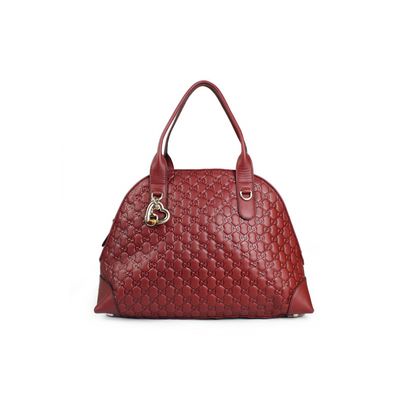 'heart bit' medium top handle bag with heart-shape