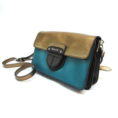 BT0784 Blue with Gold full leather