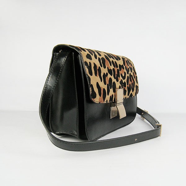 Celine Classic Box Large Flap Bags Leopard