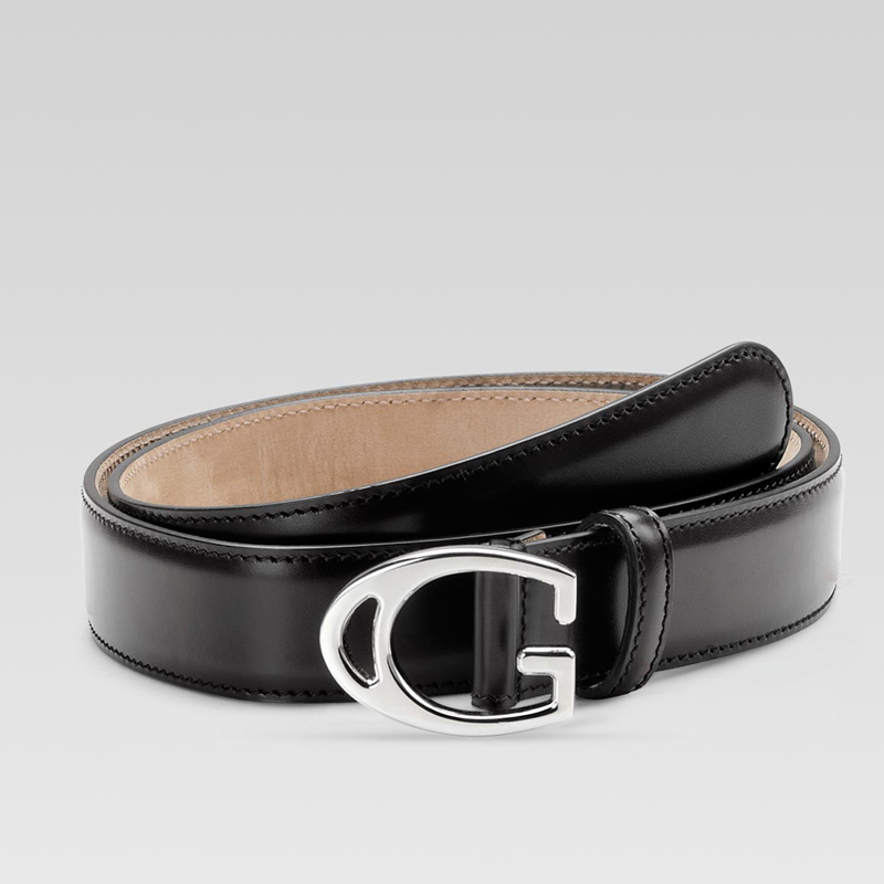 belt with G buckle