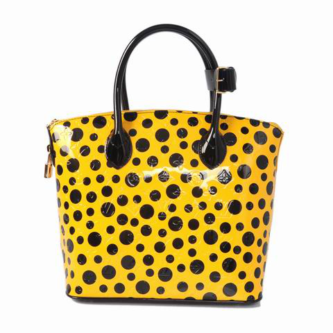 Louis Vuitton Yayoi Kusama Lockit M40600 Yellow