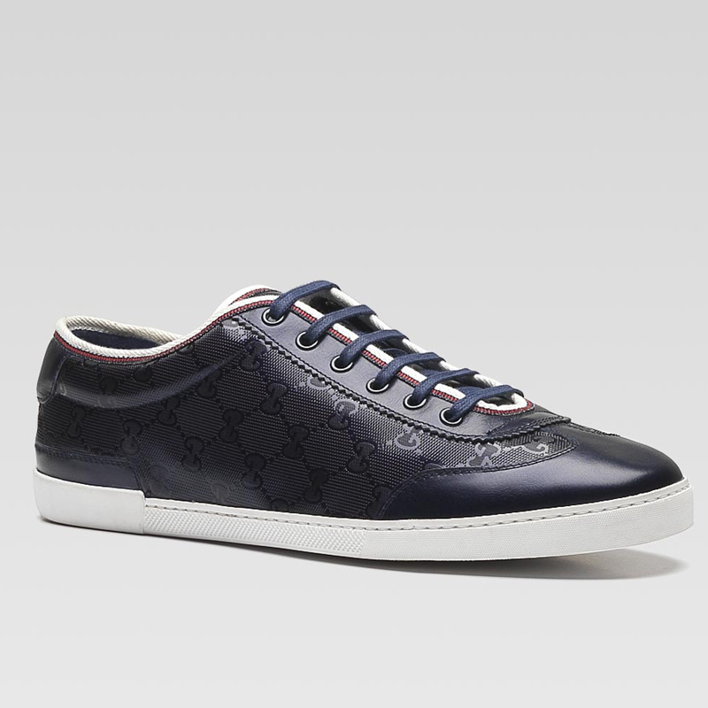 lace-up sneakers with signature web