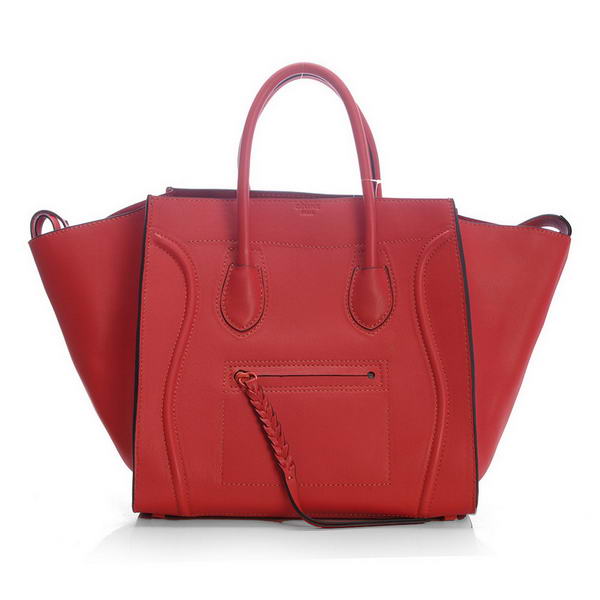 Celine Phantom Original Leather Bags Bordeaux