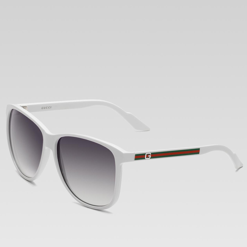 medium square frame sunglasses with G detail and s