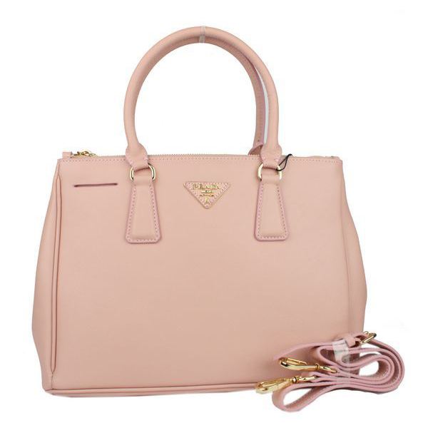 Prada Saffiano Calf Leather Tote Bag 103282 Pink