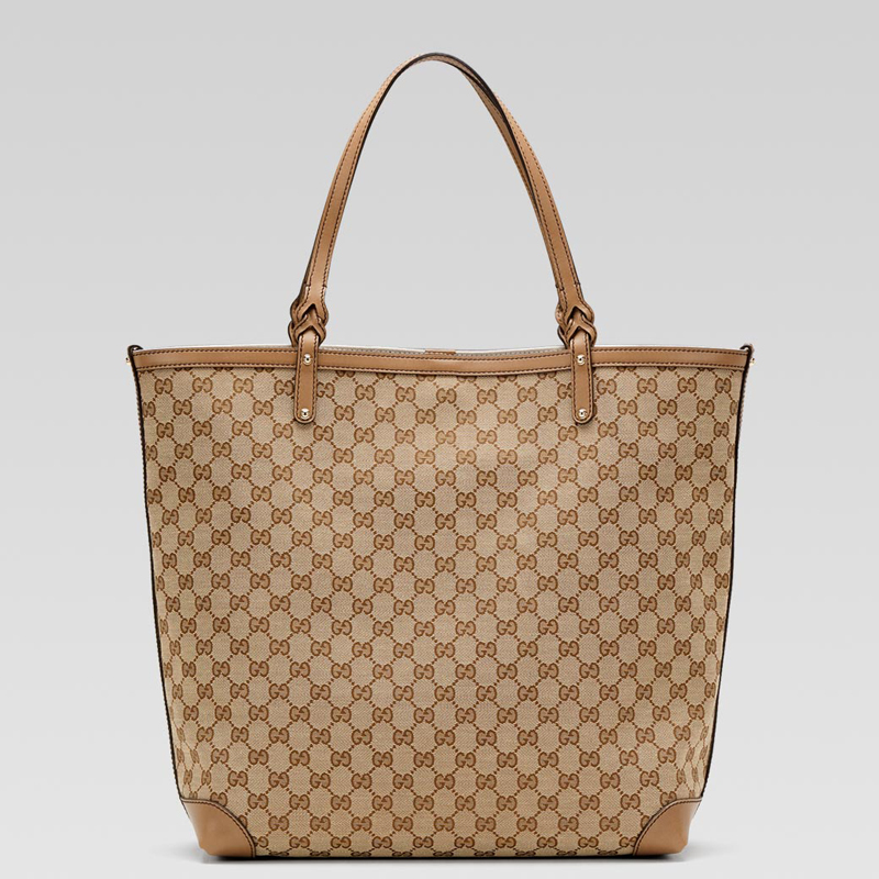 'gucci craft' large tote with detachable pocket