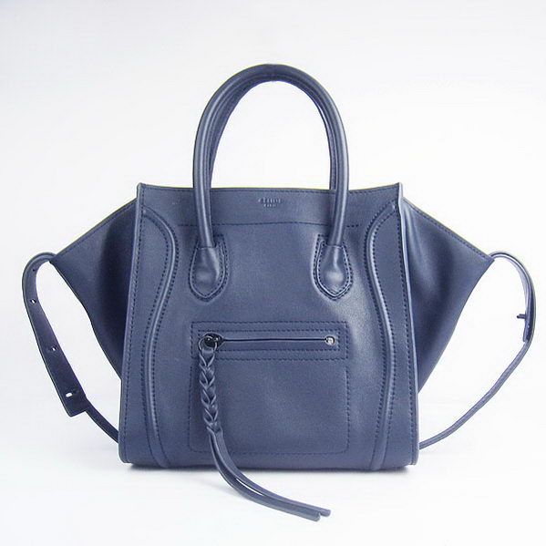 Celine Small Phantom Bags Original Calfskin Leather C1890 Royalblue