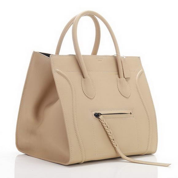 Celine Luggage Phantom Bags in Original Leather Cream