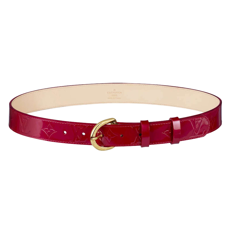 MONOGRAM VERNIS BELT