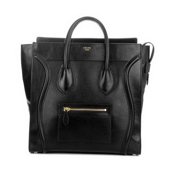 Celine Luggage Jumbo in Original Leather Black