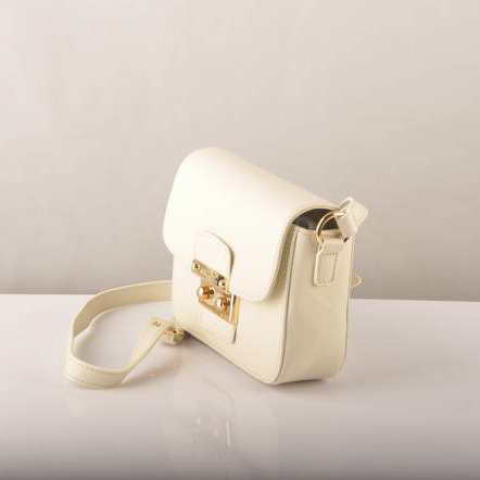 Miu Miu Mini Shoulder Bags White Cow Leather 7429